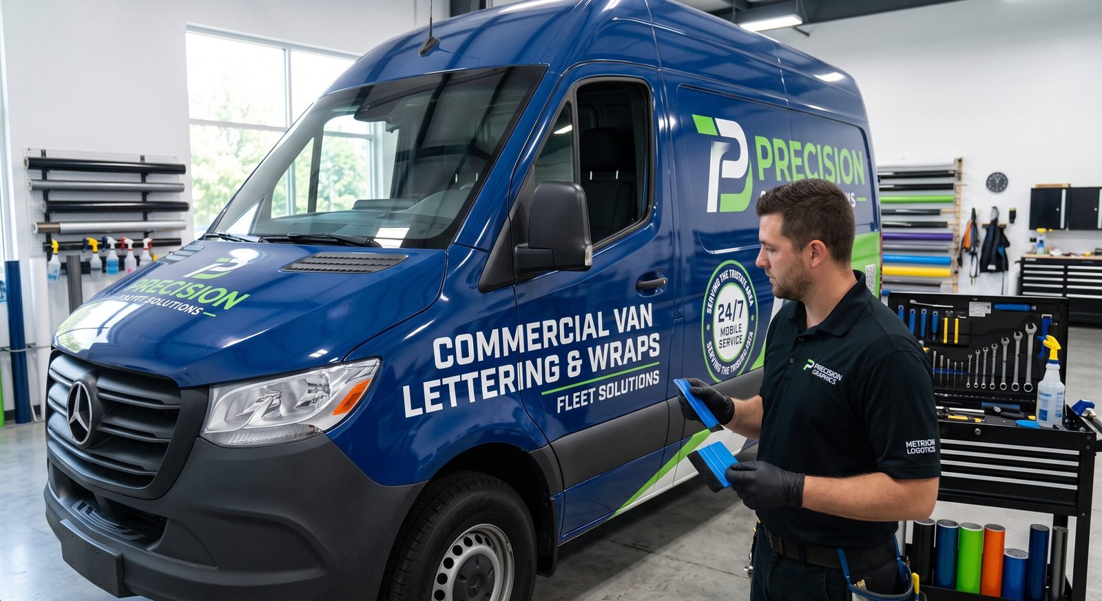 Precision Fleet Wraps & Commercial Vehicle Branding Solutions