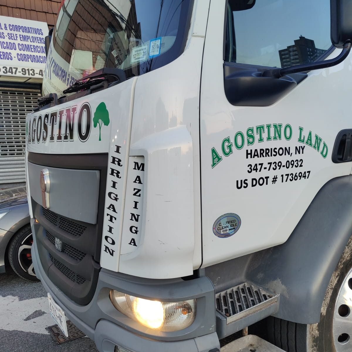 Truck Van lettering design