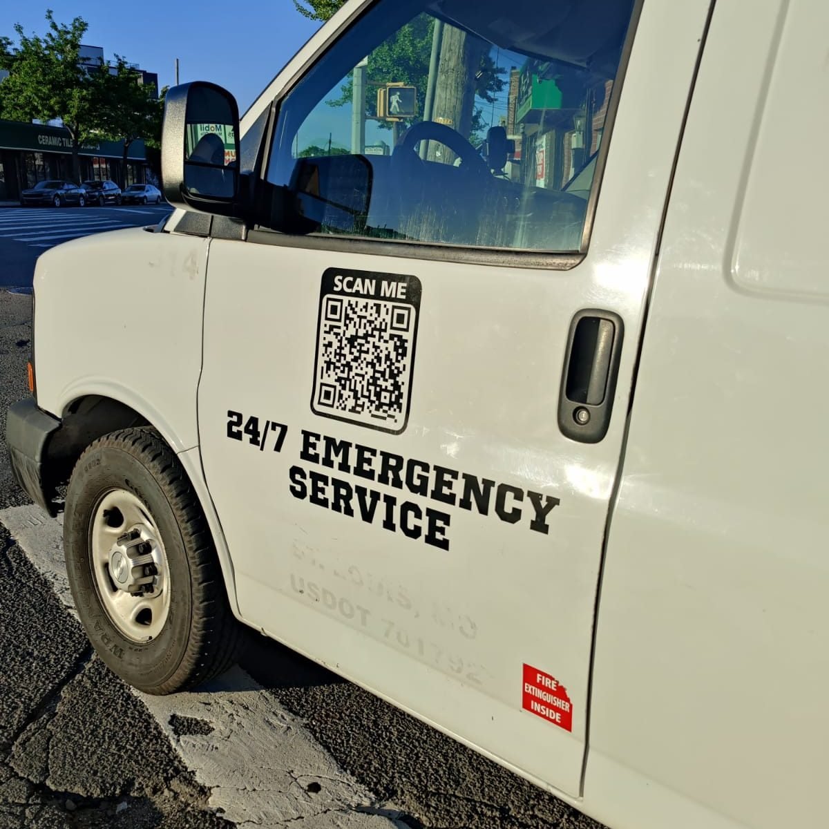 Van Truck Lettering Bronx