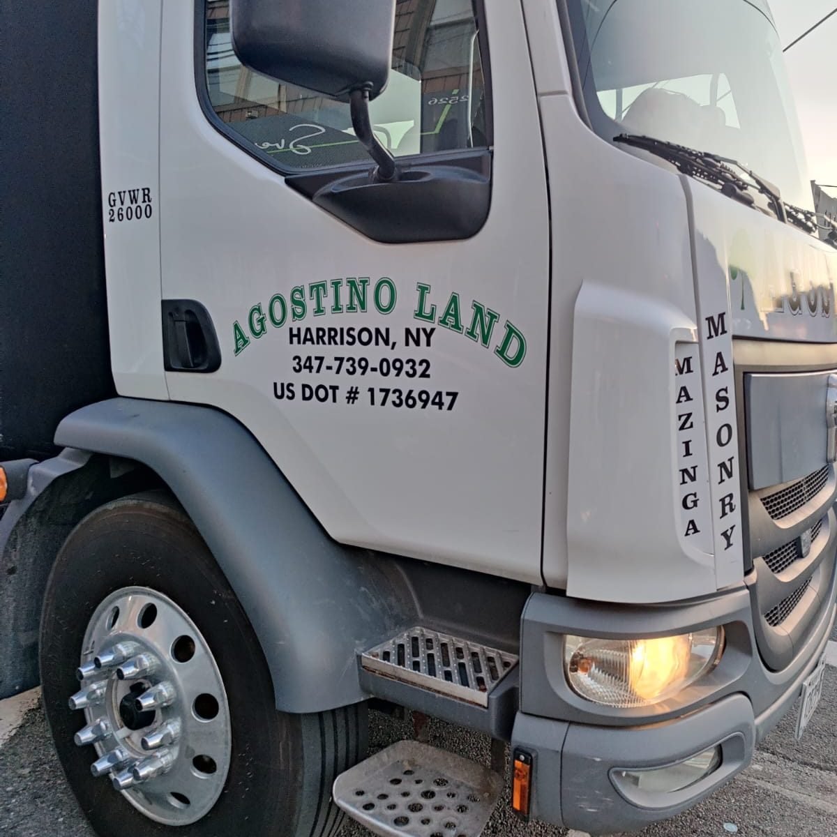 Side Door Truck Van Lettering design